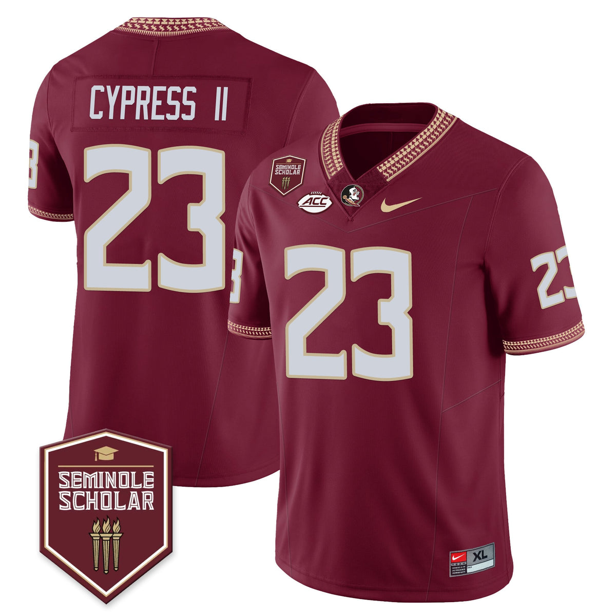 Menâ€™s Florida State Seminoles Football Vapor Jersey â€“ All Stitched