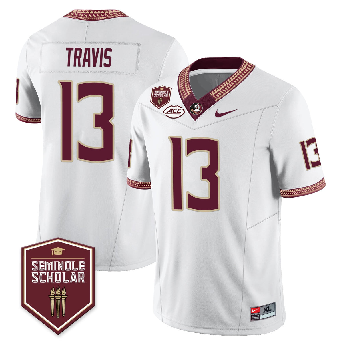 Menâ€™s Florida State Seminoles Football Vapor Jersey â€“ All Stitched
