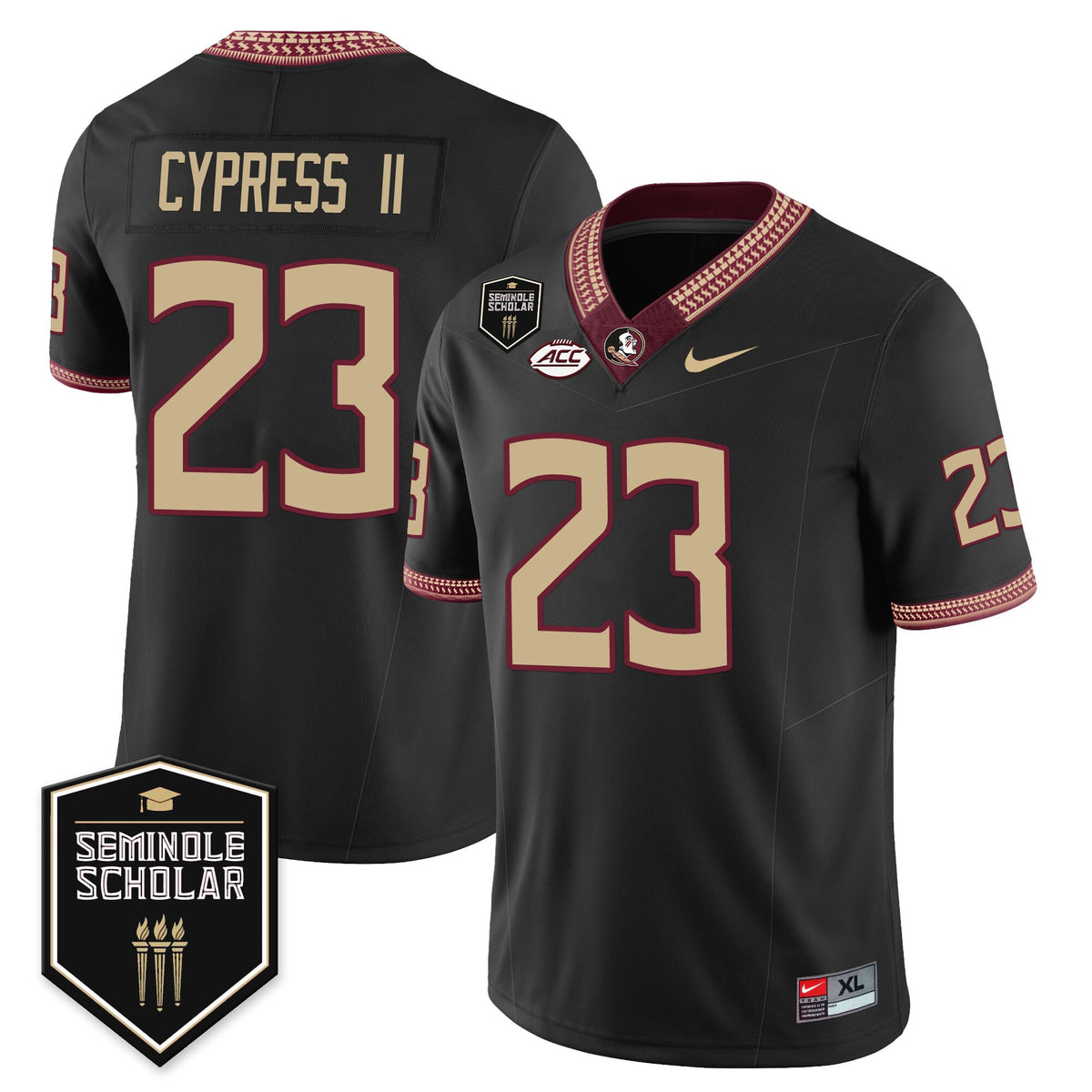 Menâ€™s Florida State Seminoles Football Vapor Jersey â€“ All Stitched