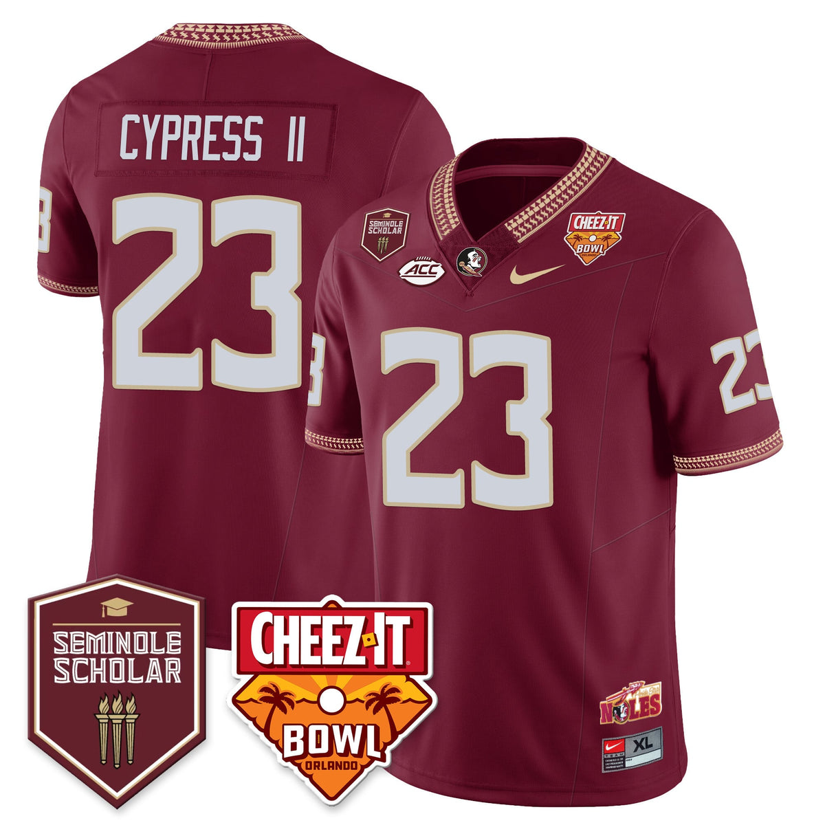 Menâ€™s Florida State Seminoles Football Vapor Jersey â€“ All Stitched
