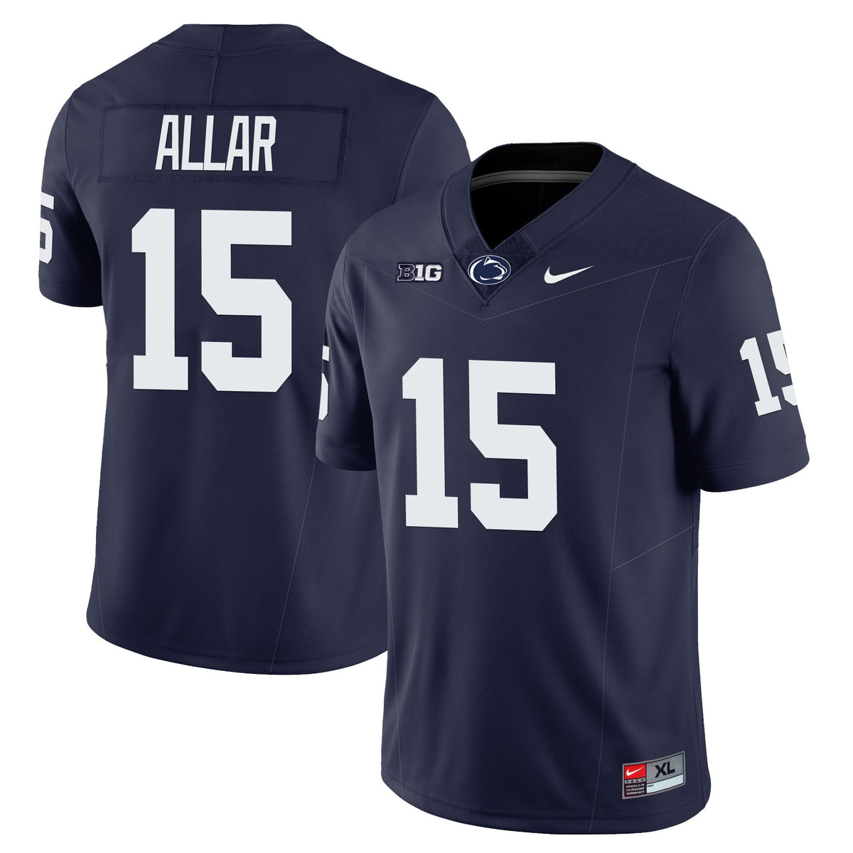Menâ€™s Penn State Nittany Lions Football Vapor Limited Jersey - All Stitched