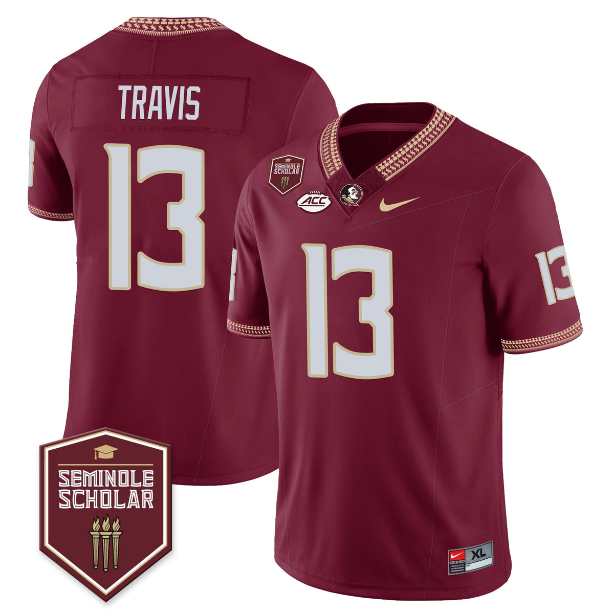 Youthâ€™s Florida State Seminoles Football Vapor Jersey â€“ All Stitched
