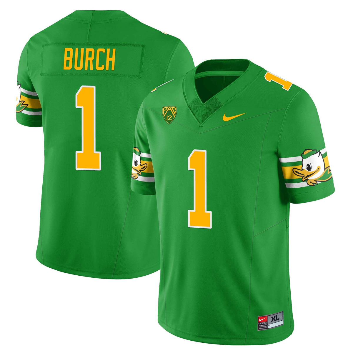 Menâ€™s Oregon Ducks â€˜Mighty Oregonâ€™ Throwback Football Jersey â€“ All Stitched