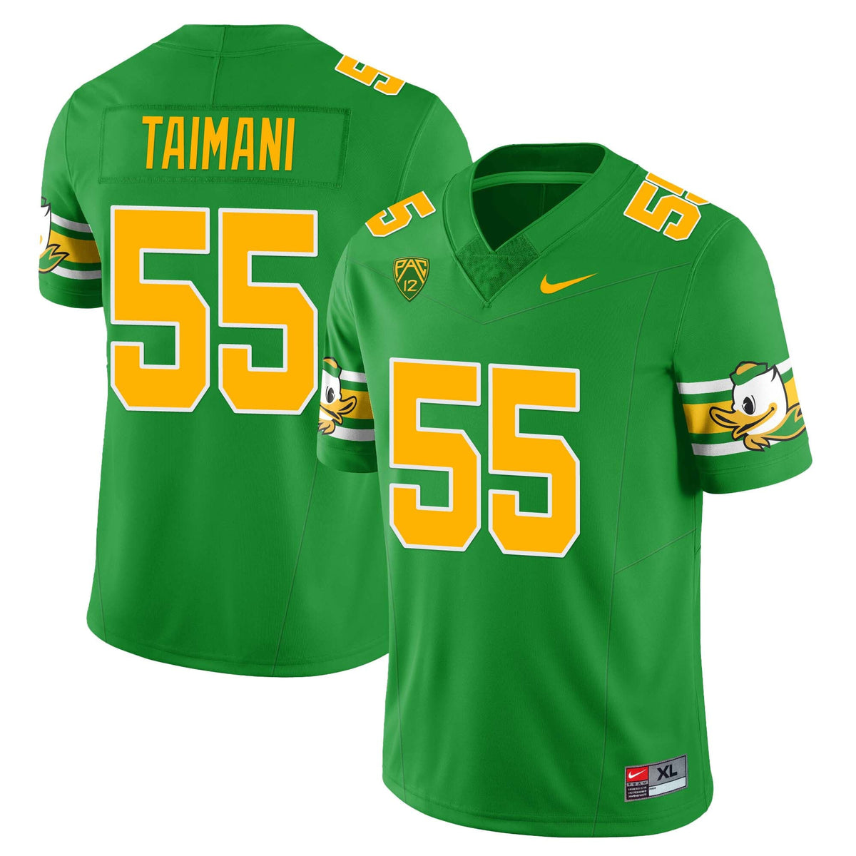 Menâ€™s Oregon Ducks â€˜Mighty Oregonâ€™ Throwback Football Jersey â€“ All Stitched