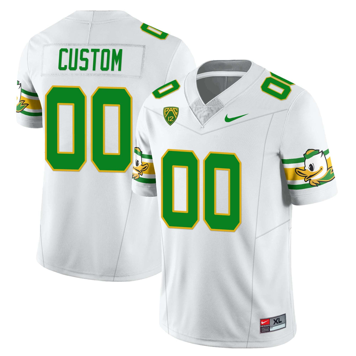 Menâ€™s Oregon Ducks â€˜Mighty Oregonâ€™ Throwback Football Custom Uniforms â€“ All Stitched