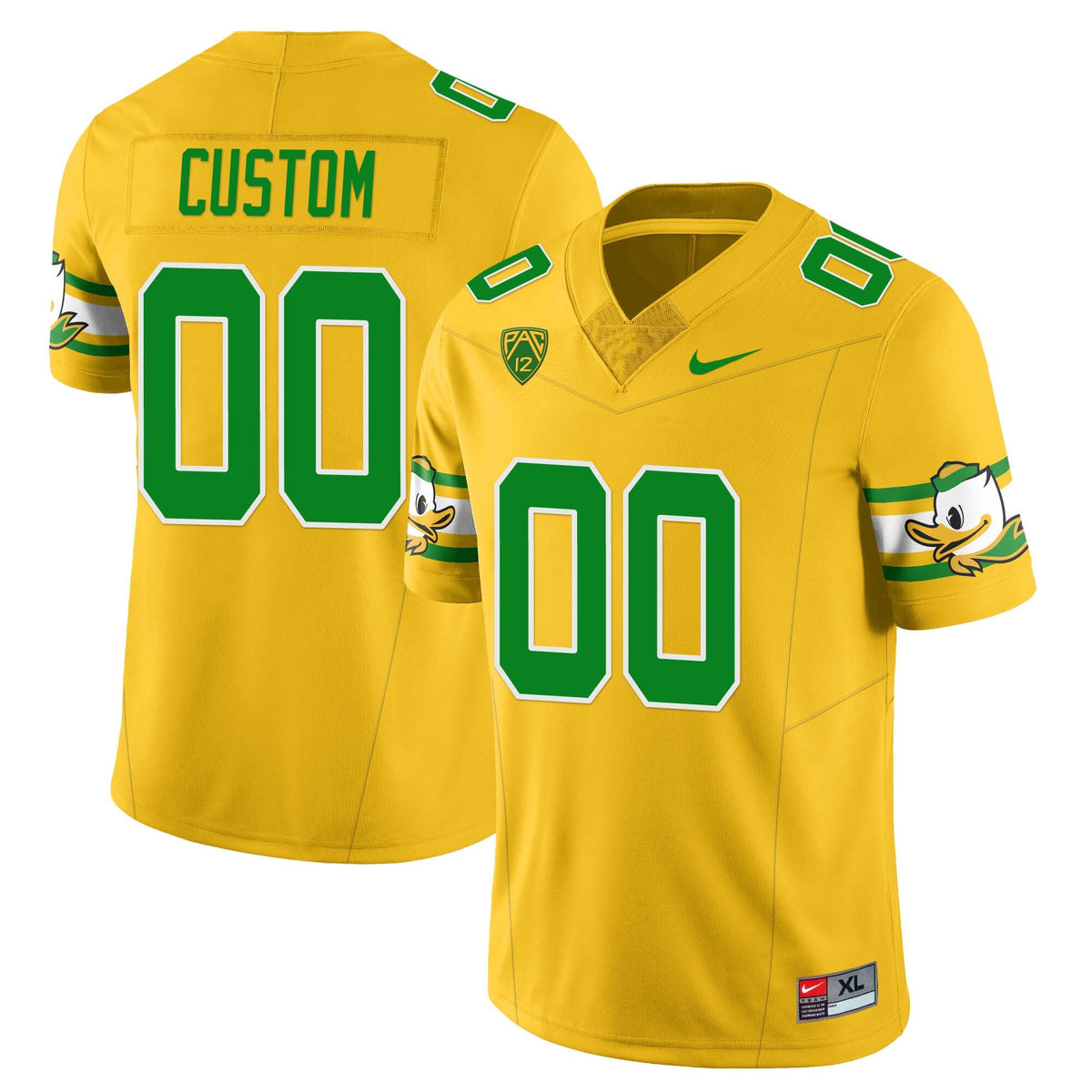 Menâ€™s Oregon Ducks â€˜Mighty Oregonâ€™ Throwback Football Custom Uniforms â€“ All Stitched