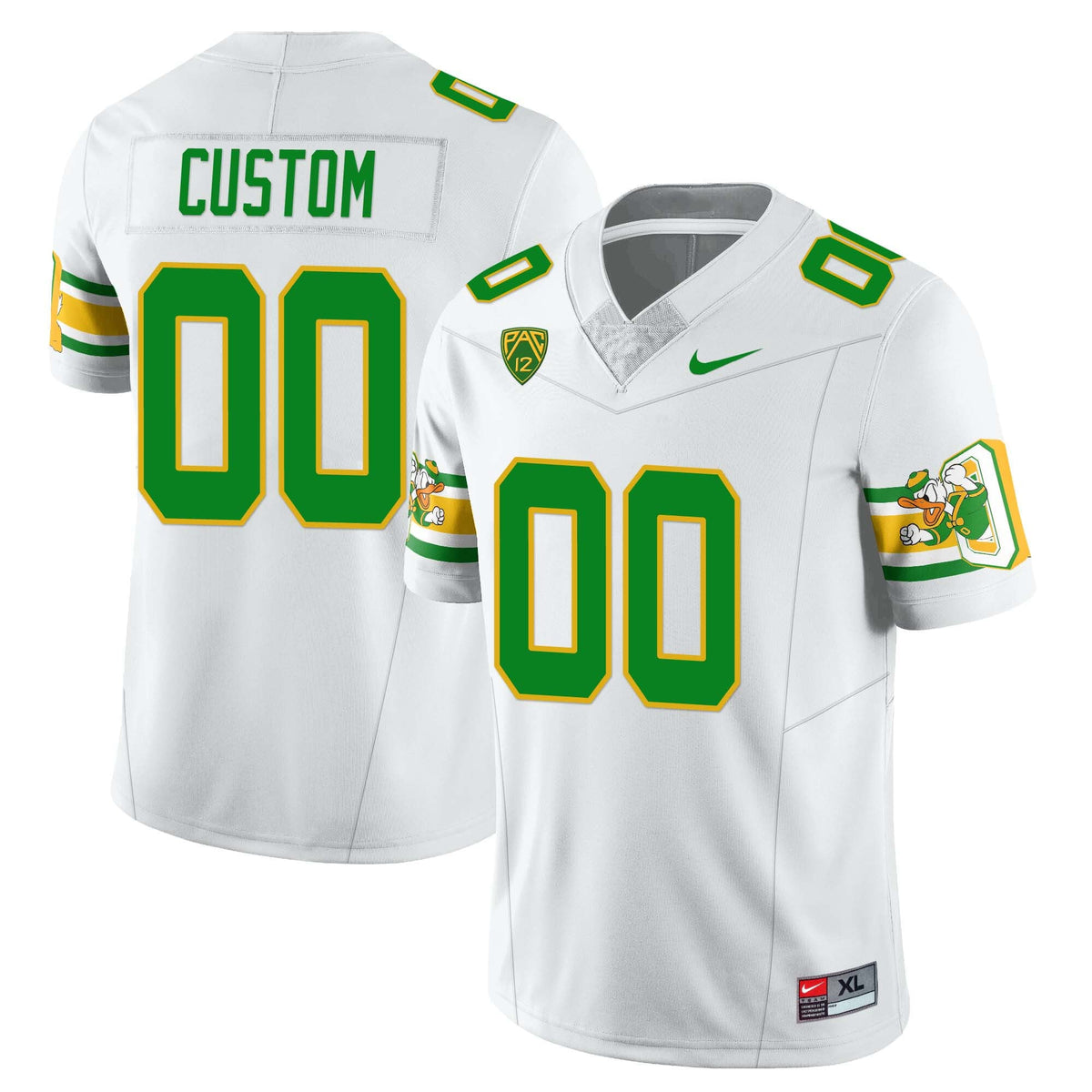 Menâ€™s Oregon Ducks â€˜Mighty Oregonâ€™ Throwback Football Custom Uniforms â€“ All Stitched