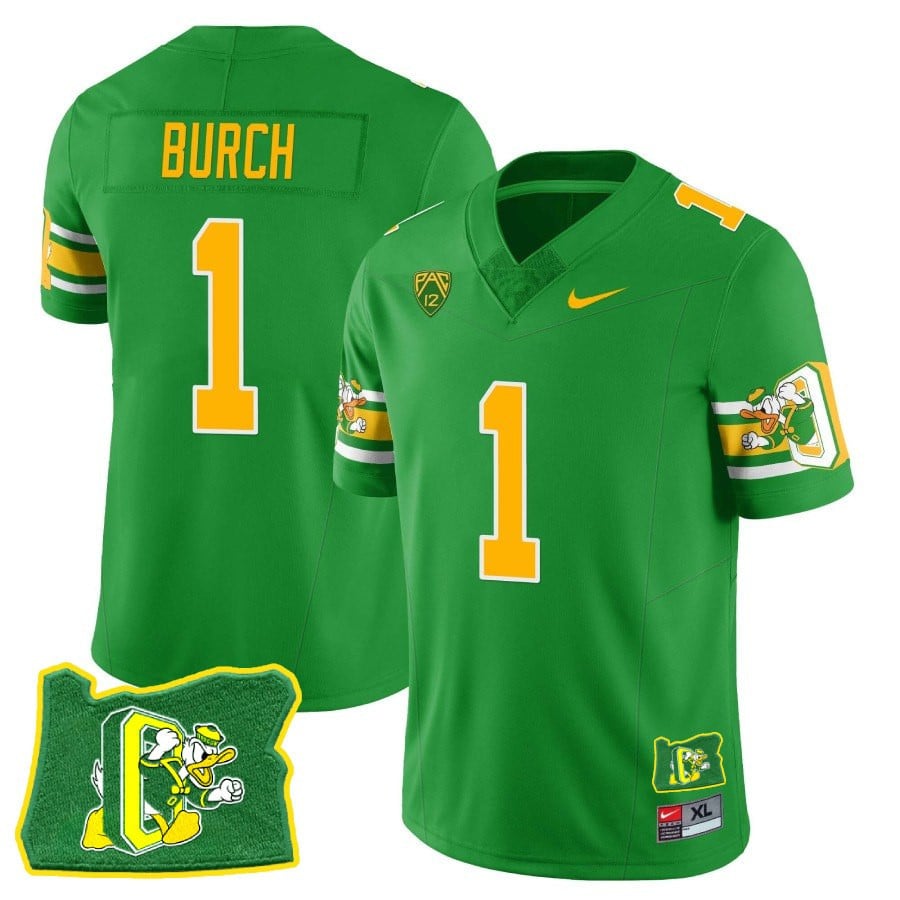 Menâ€™s Oregon Ducks â€˜Mighty Oregonâ€™ Throwback Football Stitched Jersey â€“ Oregon State