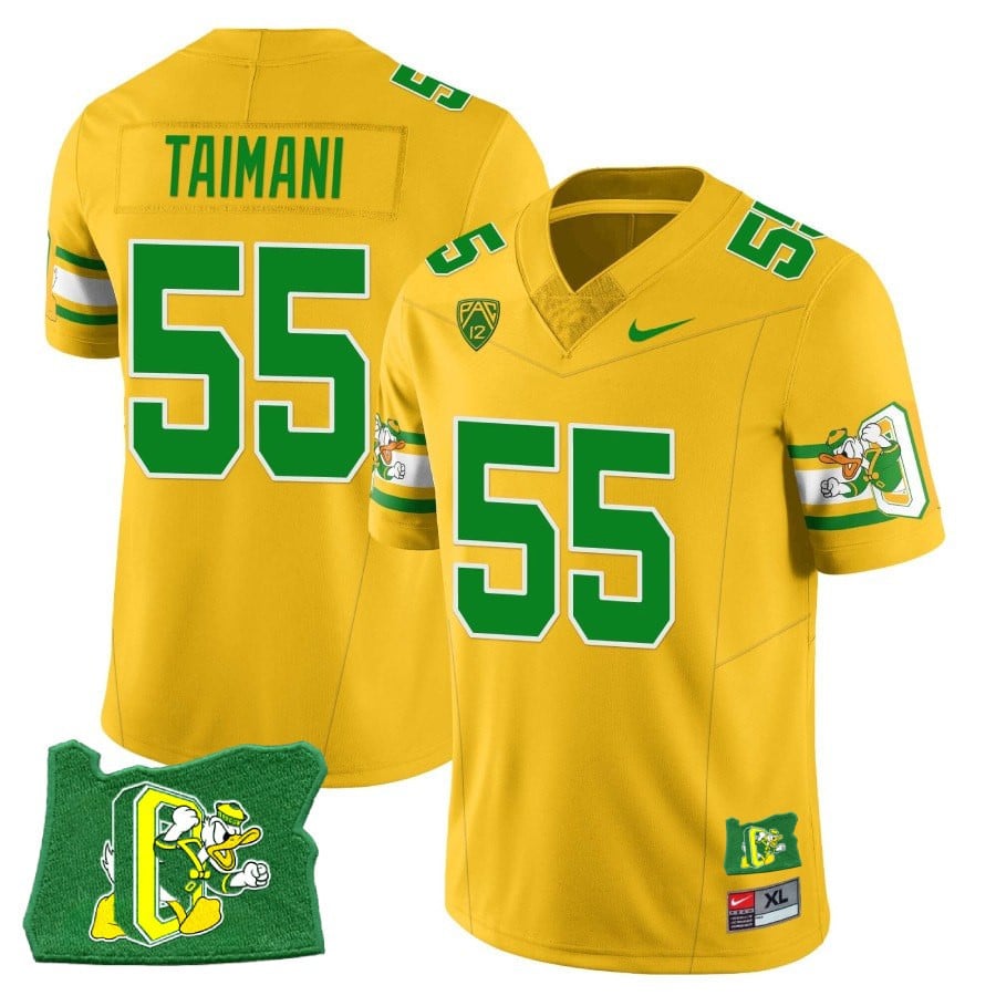 Menâ€™s Oregon Ducks â€˜Mighty Oregonâ€™ Throwback Football Stitched Jersey â€“ Oregon State