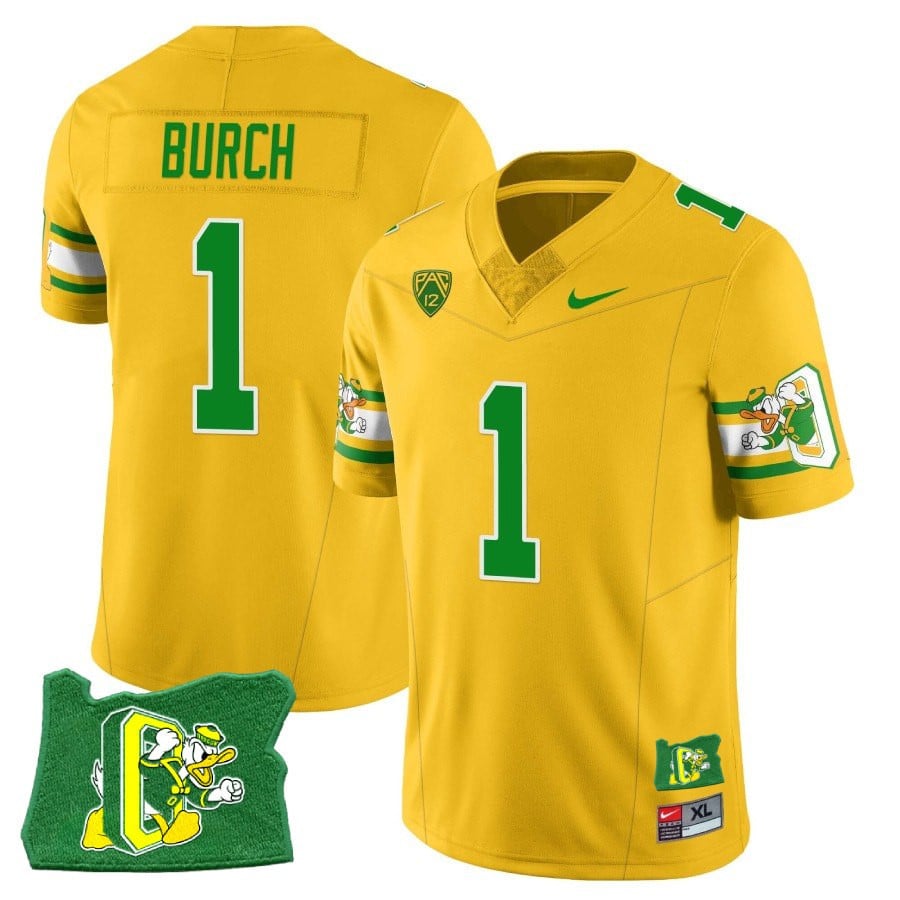 Menâ€™s Oregon Ducks â€˜Mighty Oregonâ€™ Throwback Football Stitched Jersey â€“ Oregon State