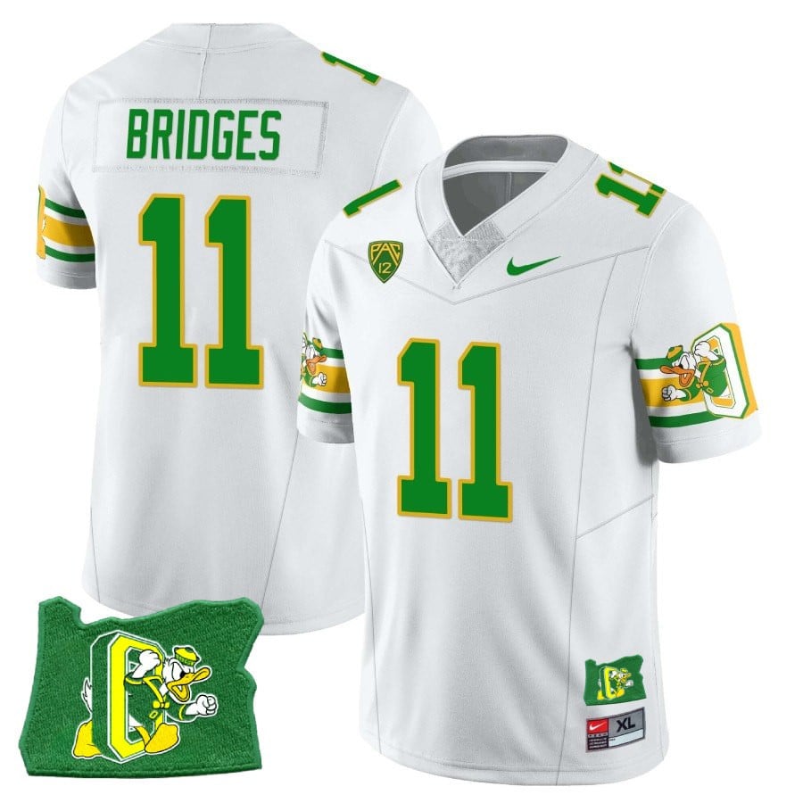 Menâ€™s Oregon Ducks â€˜Mighty Oregonâ€™ Throwback Football Stitched Jersey â€“ Oregon State