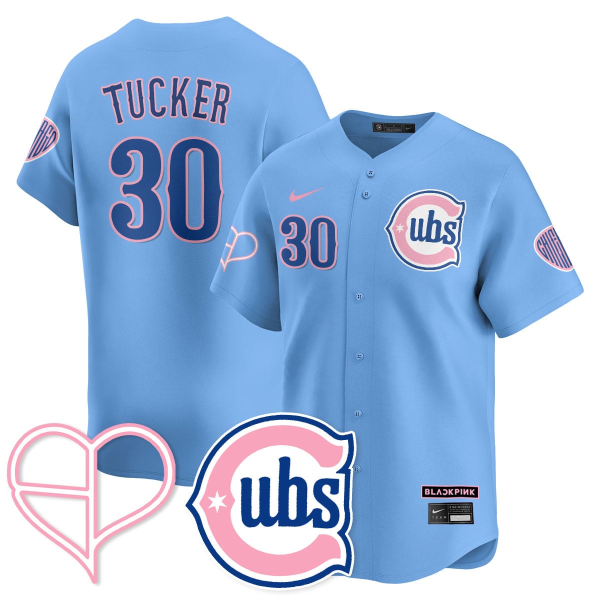 Men's Chicago Cubs BL??KPI?K 2025 Limited Jersey - All Stitched