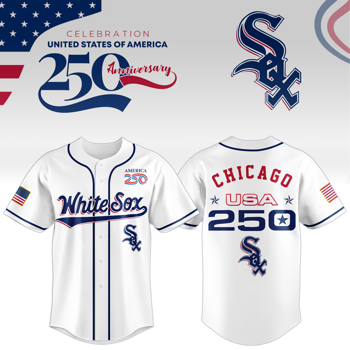 Chicago White Sox x Celebration USA 250 Anniversary 