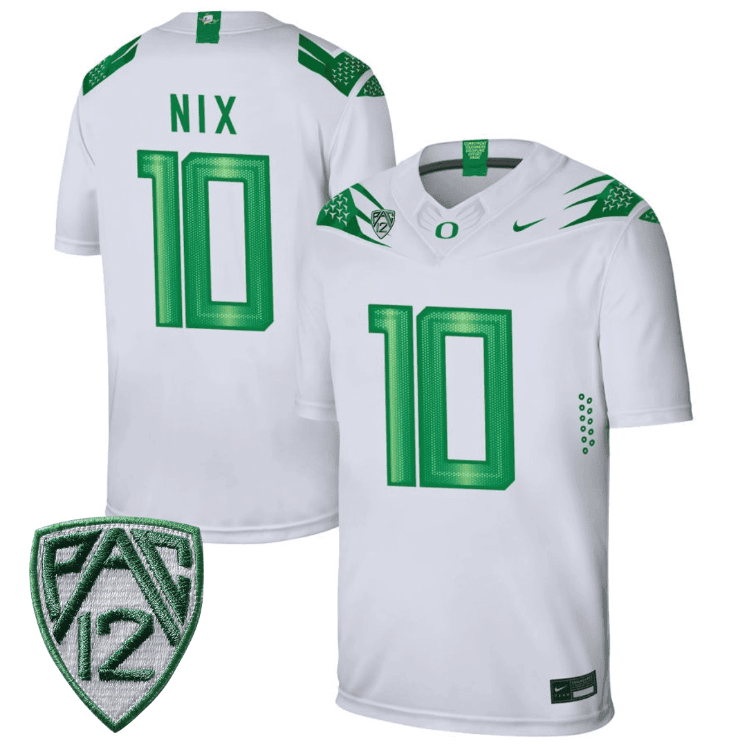 Men's Oregon Ducks Football Jersey - PAC - 12 & Oregon State Patch