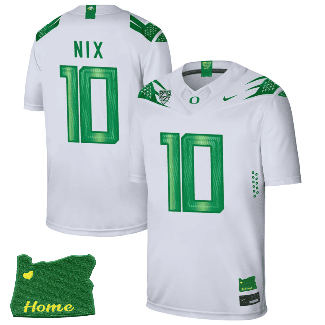 Men's Oregon Ducks Football Jersey - PAC - 12 & Oregon State Patch