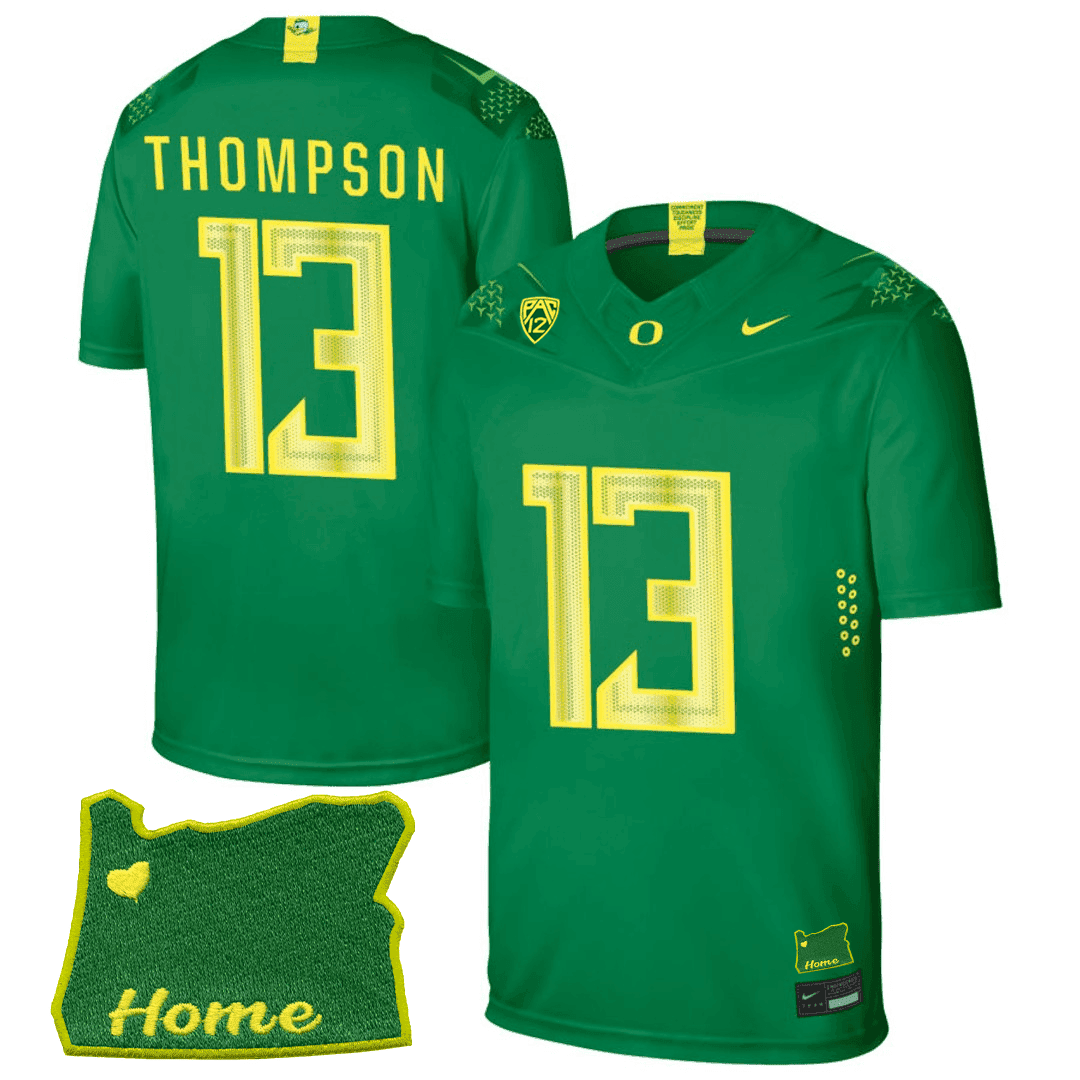 Men's Oregon Ducks Football Jersey - PAC - 12 & Oregon State Patch