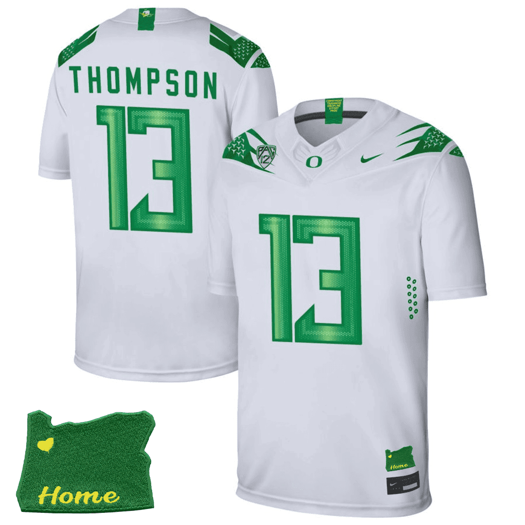 Men's Oregon Ducks Football Jersey - PAC - 12 & Oregon State Patch