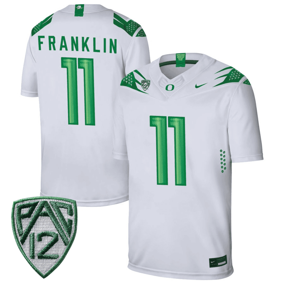 Men's Oregon Ducks Football Jersey - PAC - 12 & Oregon State Patch