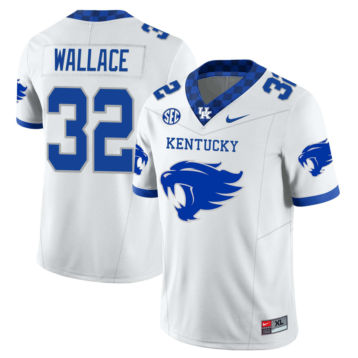 Men’s Kentucky Wildcats Football Limited Jersey – Wildcats Logo