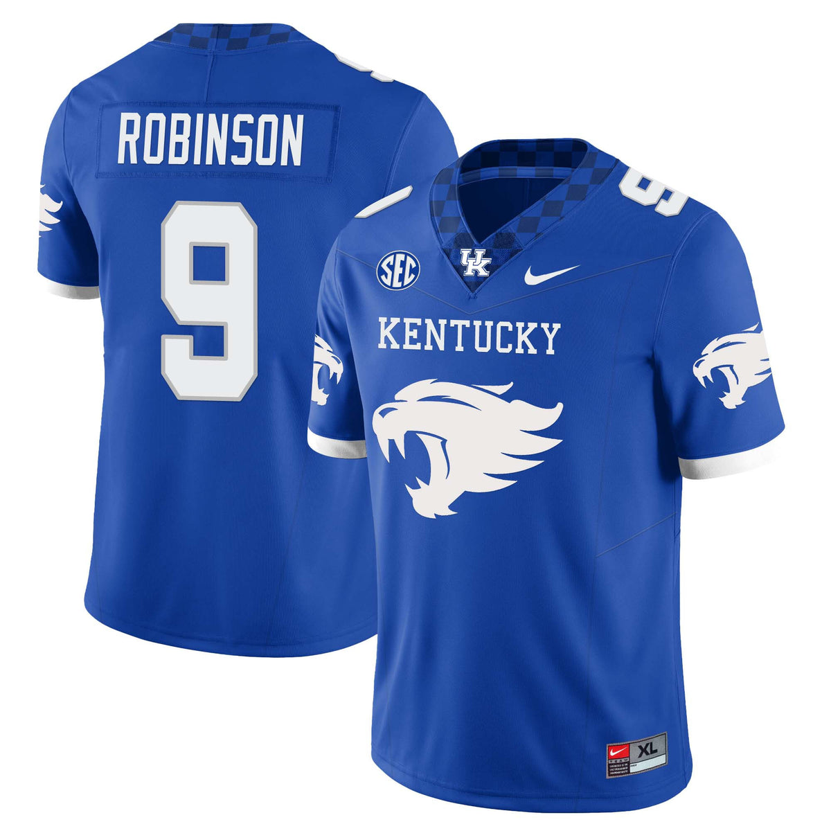 Men’s Kentucky Wildcats Football Limited Jersey – Wildcats Logo