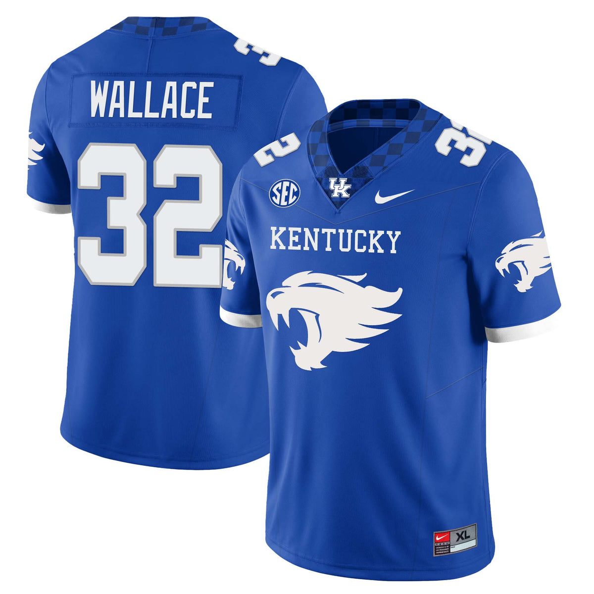 Men’s Kentucky Wildcats Football Limited Jersey – Wildcats Logo