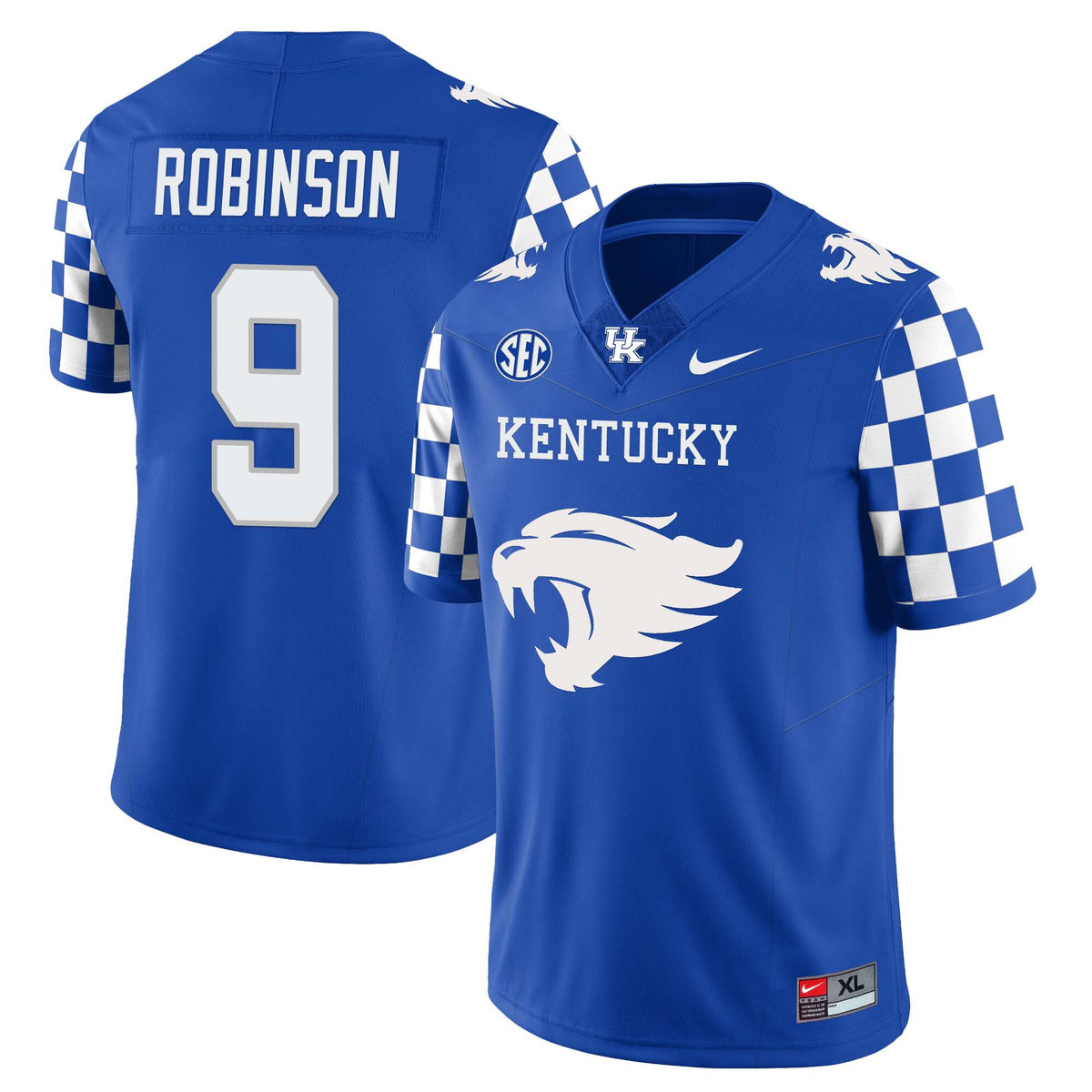 Men’s Kentucky Wildcats Football Limited Jersey – Wildcats Logo
