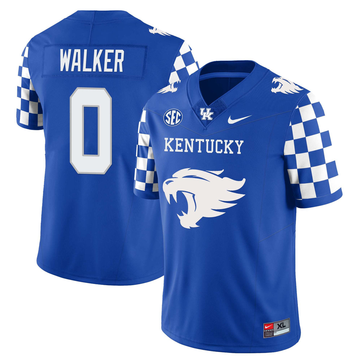 Men’s Kentucky Wildcats Football Limited Jersey – Wildcats Logo