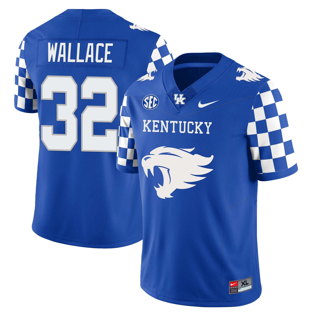Men’s Kentucky Wildcats Football Limited Jersey – Wildcats Logo