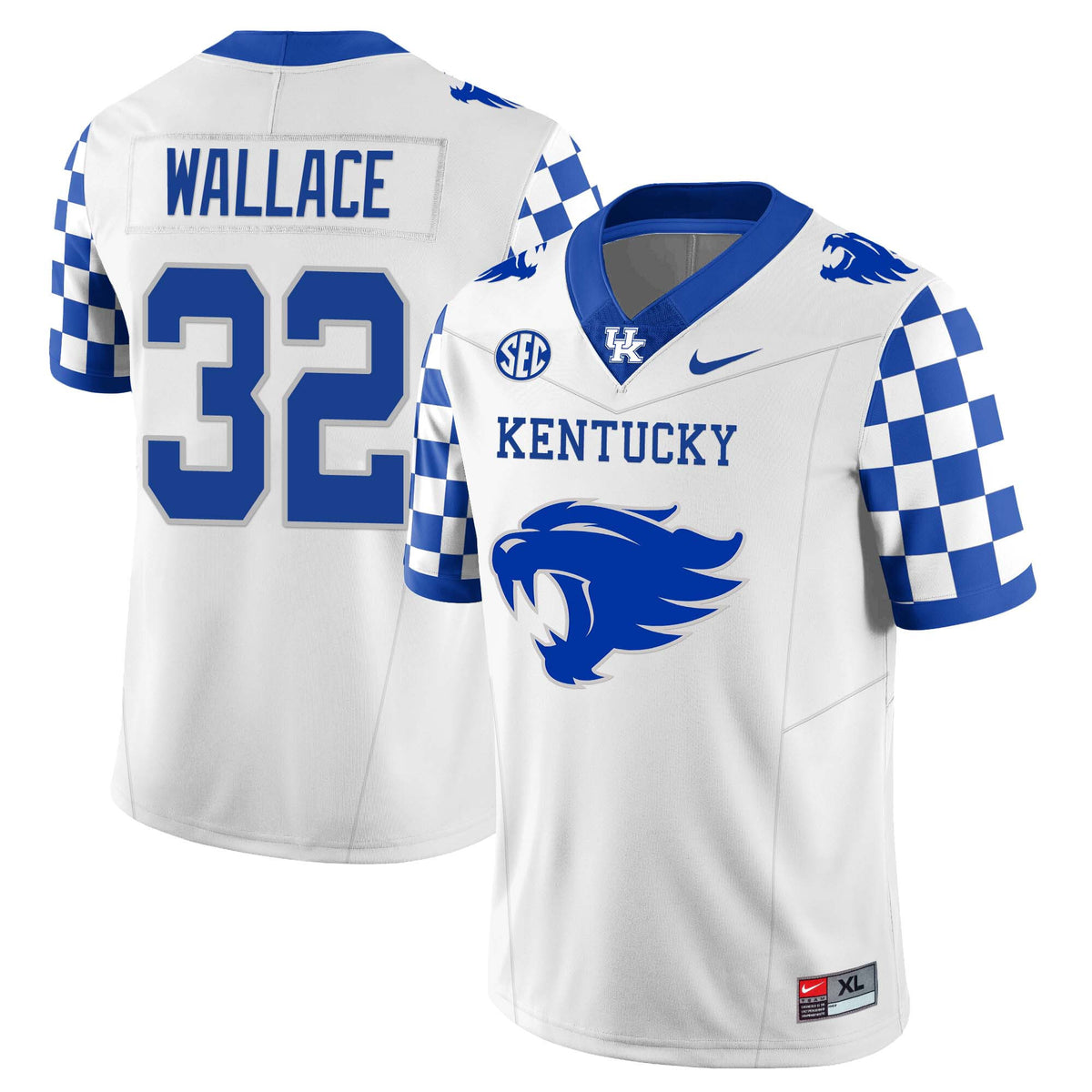 Men’s Kentucky Wildcats Football Limited Jersey – Wildcats Logo