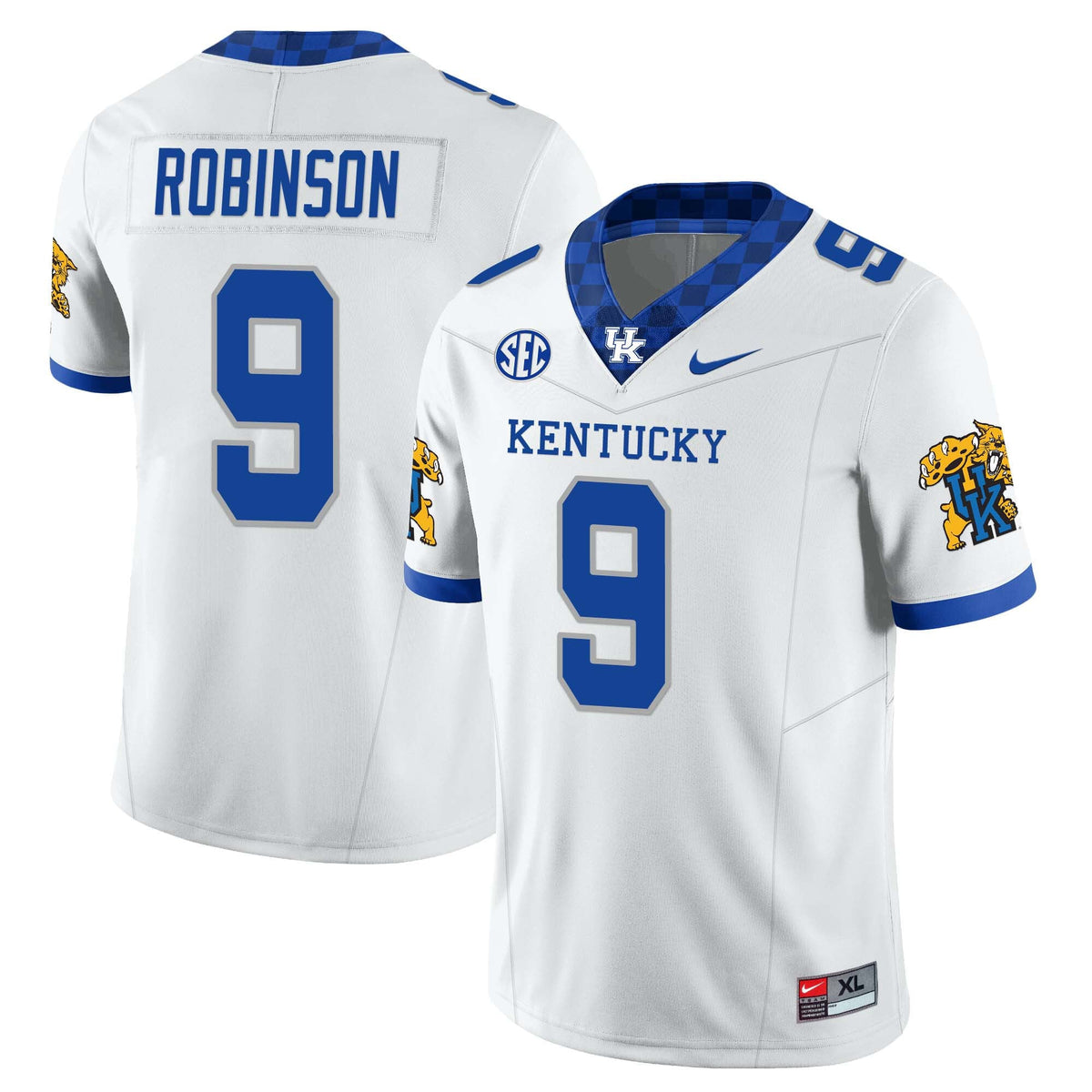 Menâ€™s Kentucky Wildcats Football Jersey â€“ All Stitched