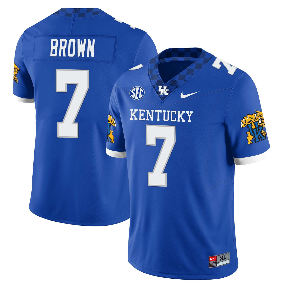 Menâ€™s Kentucky Wildcats Football Jersey â€“ All Stitched