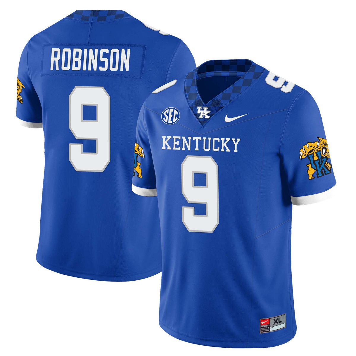 Men’s Kentucky Wildcats Football Jersey – All Stitched