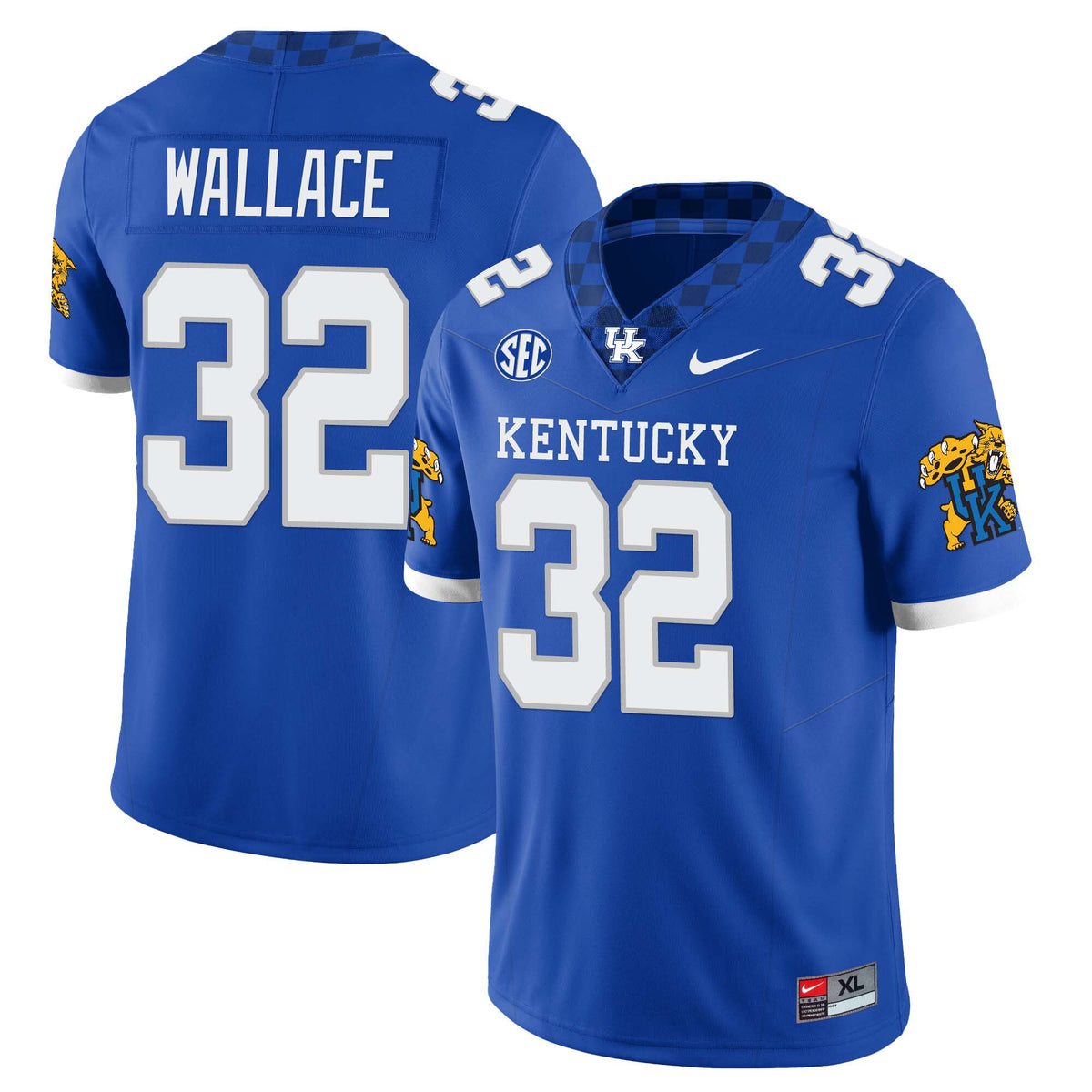 Men’s Kentucky Wildcats Football Jersey – All Stitched