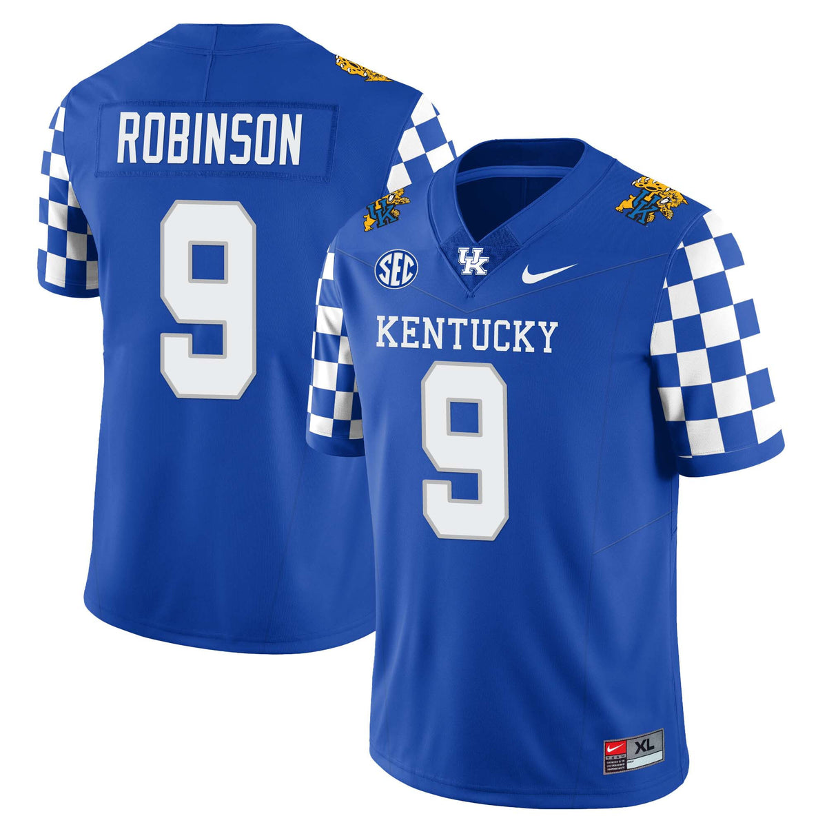 Men’s Kentucky Wildcats Football Jersey – All Stitched