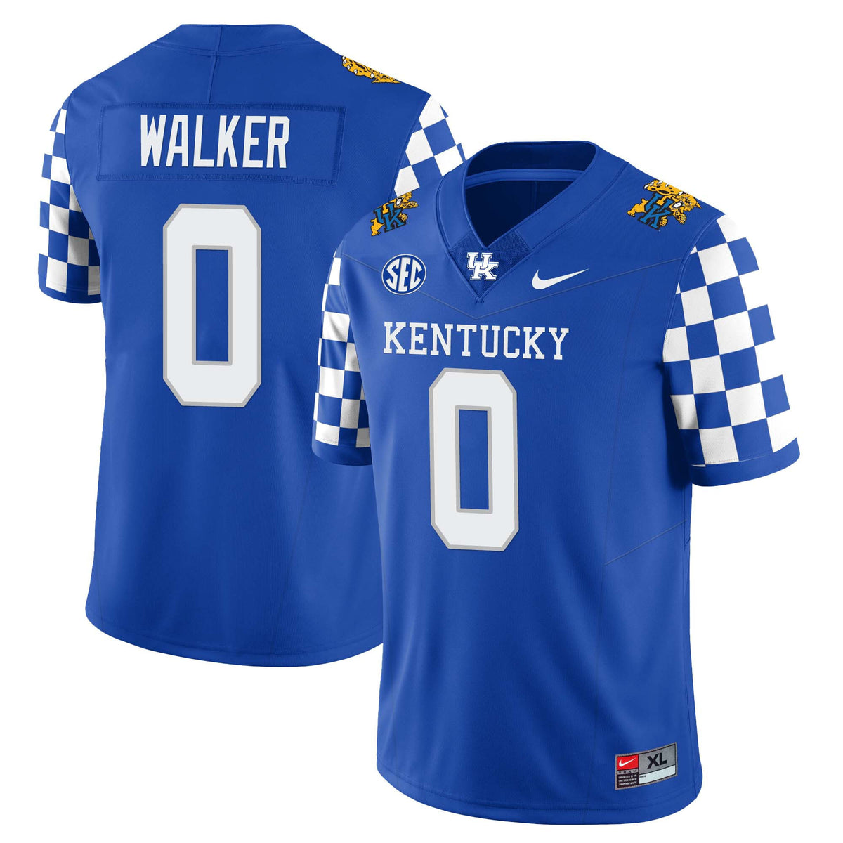 Men’s Kentucky Wildcats Football Jersey – All Stitched