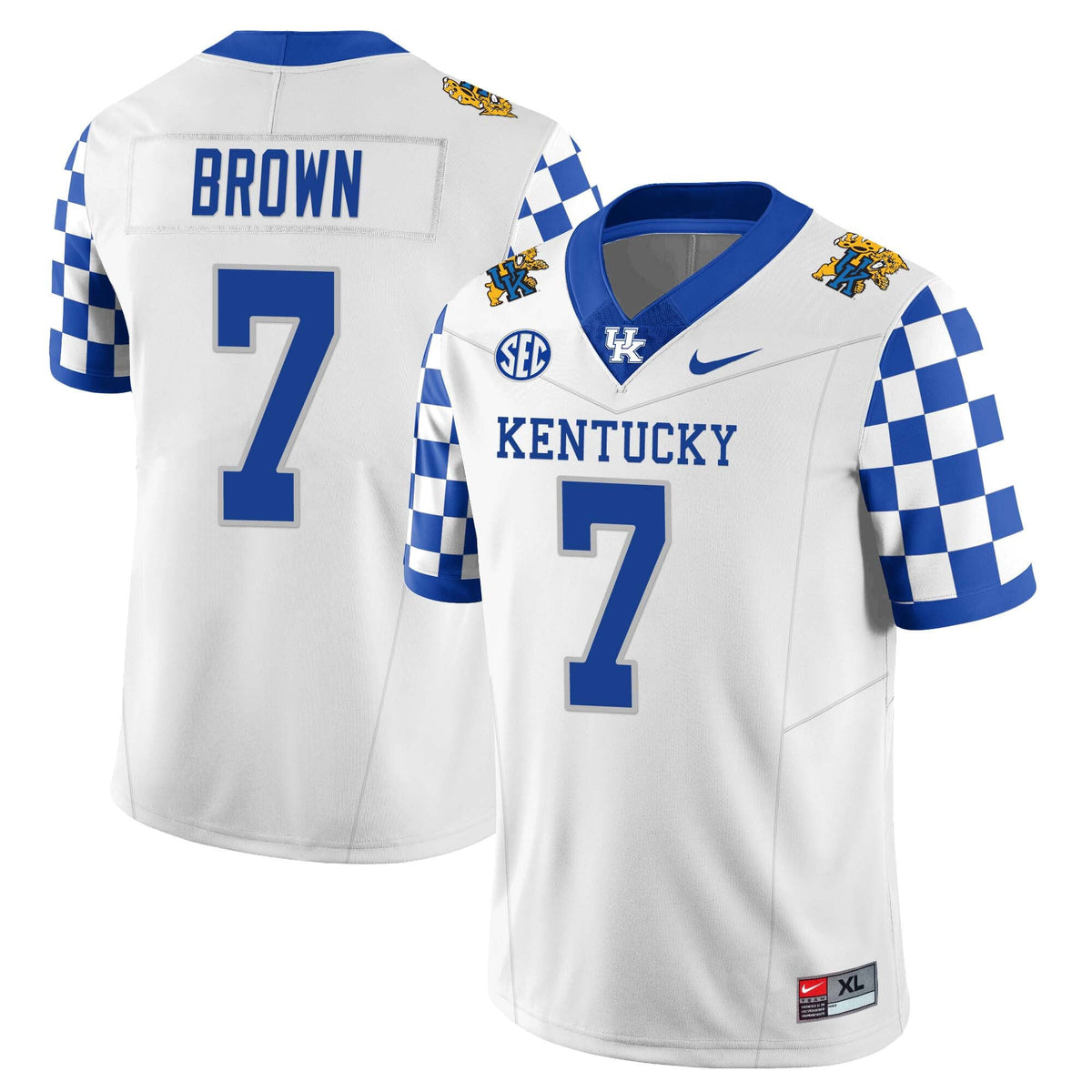 Menâ€™s Kentucky Wildcats Football Jersey â€“ All Stitched
