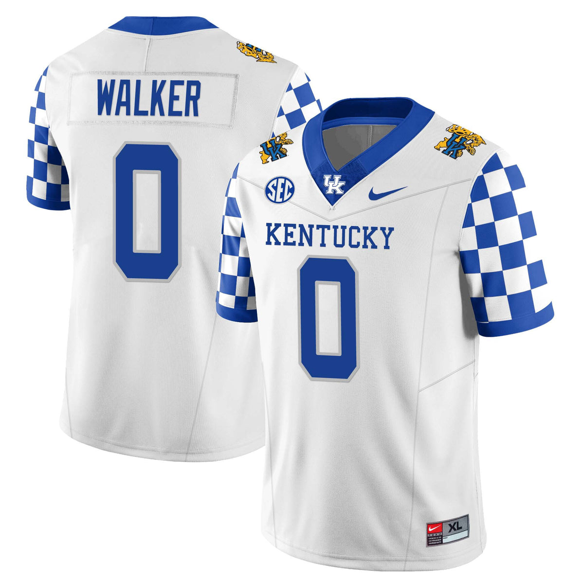 Men’s Kentucky Wildcats Football Jersey – All Stitched