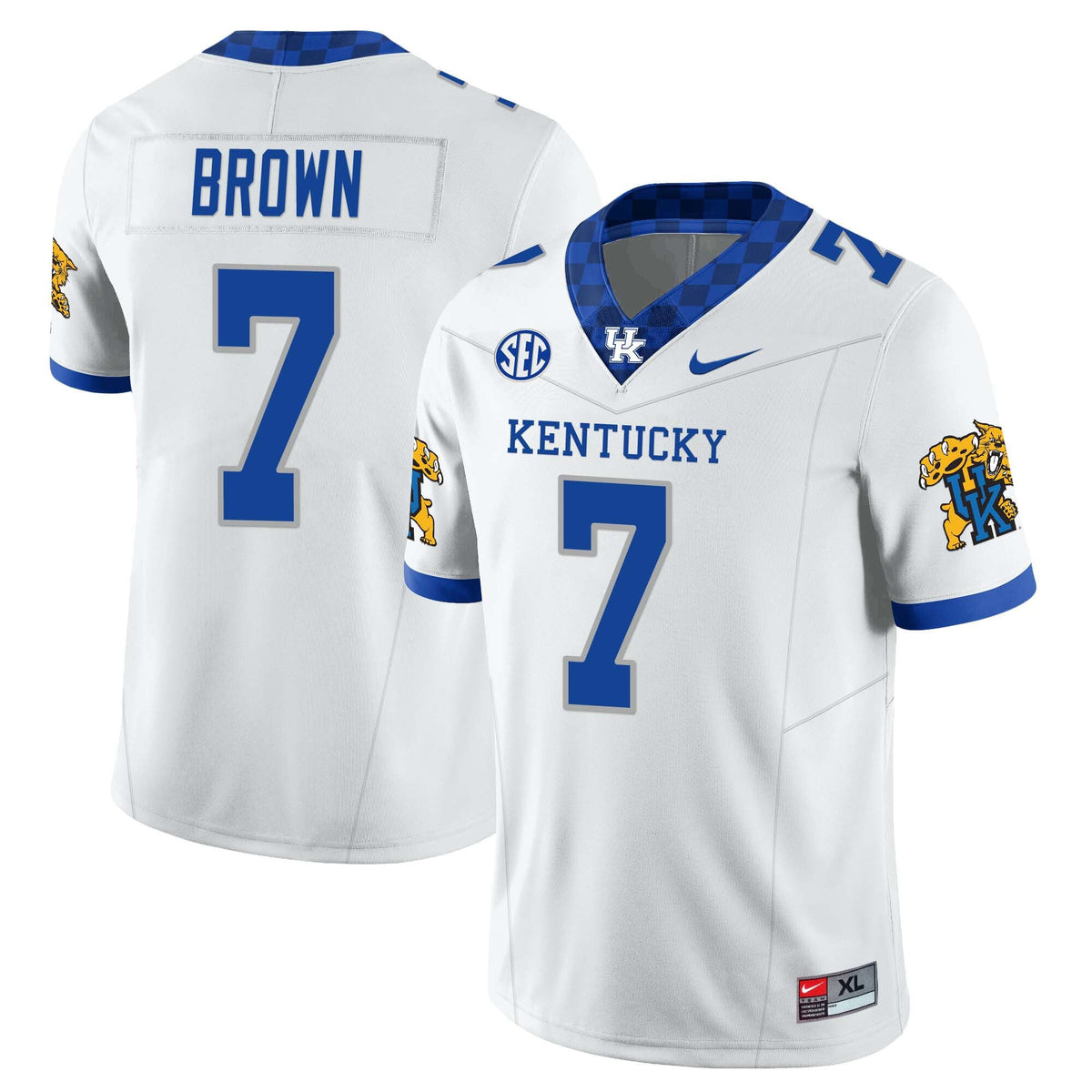 Menâ€™s Kentucky Wildcats Football Jersey â€“ All Stitched