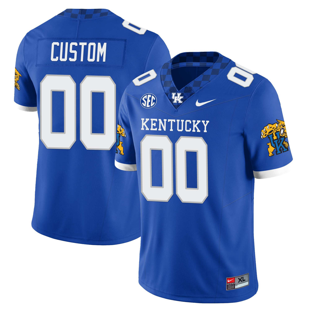 Men's Kentucky Wildcats Football Limited Custom Jersey – Wildcats Logo