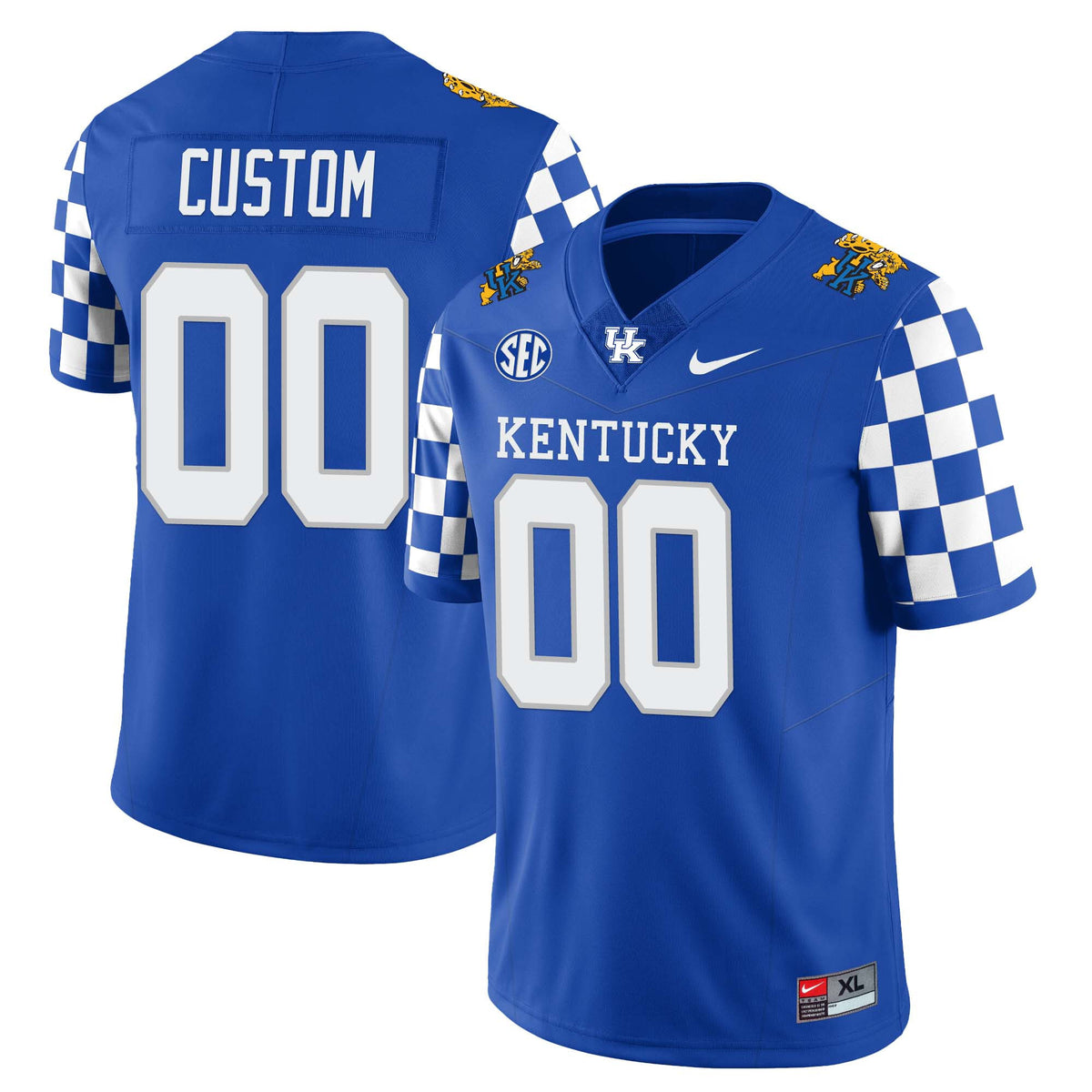Men's Kentucky Wildcats Football Limited Custom Jersey – Wildcats Logo