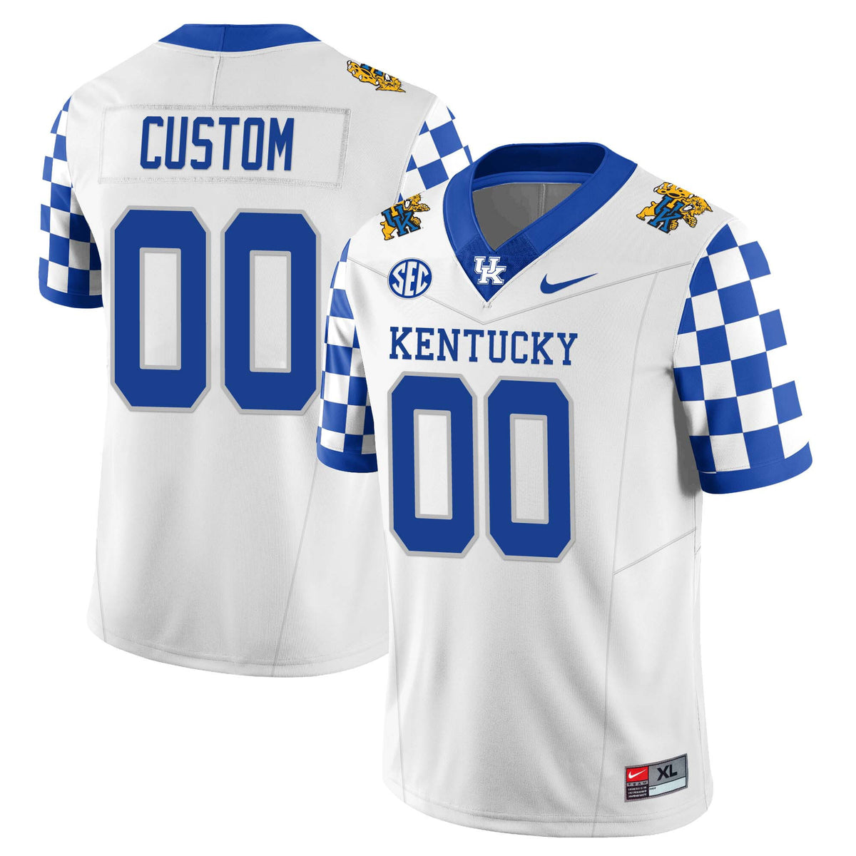 Men's Kentucky Wildcats Football Limited Custom Jersey – Wildcats Logo