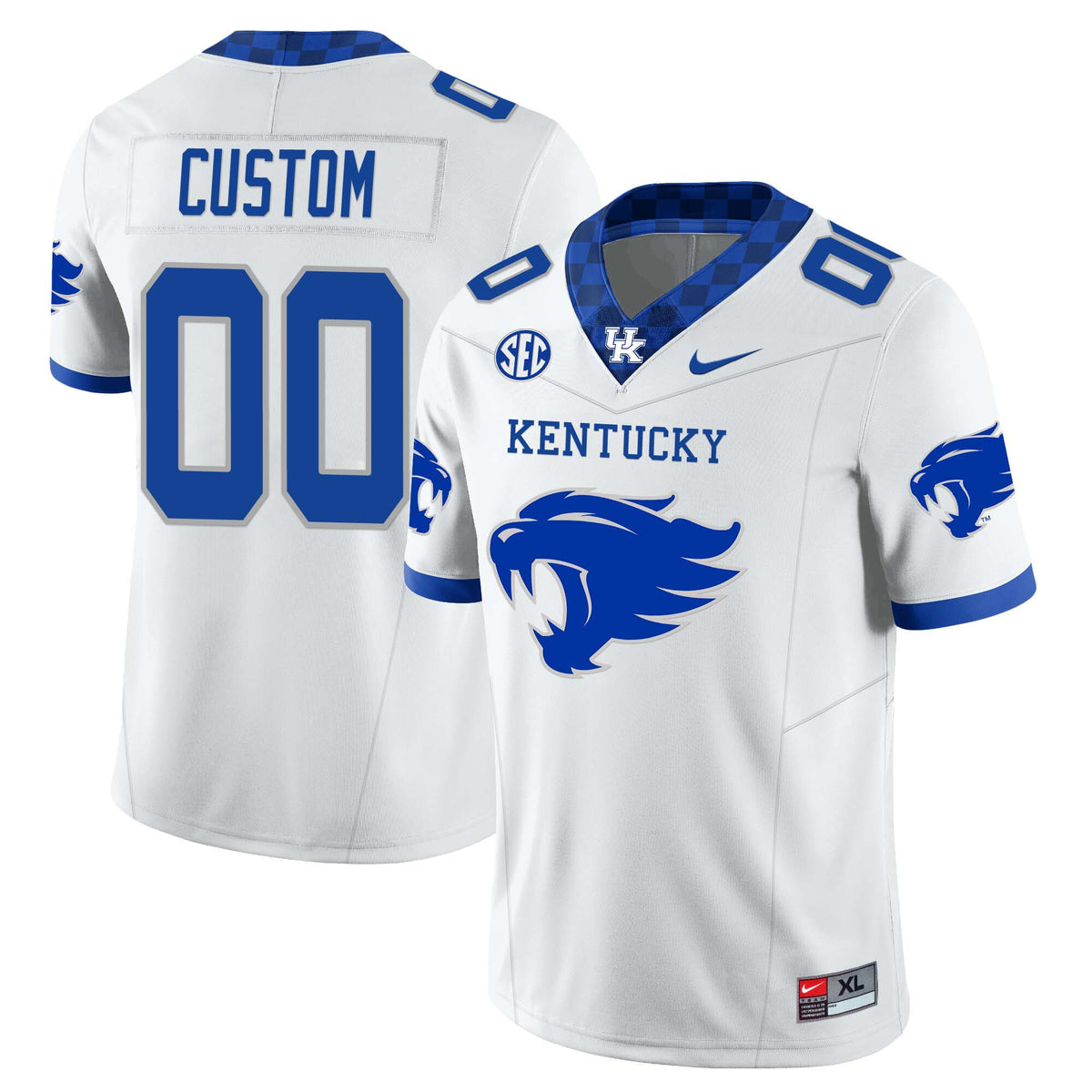 Men's Kentucky Wildcats Football Limited Custom Jersey – Wildcats Logo