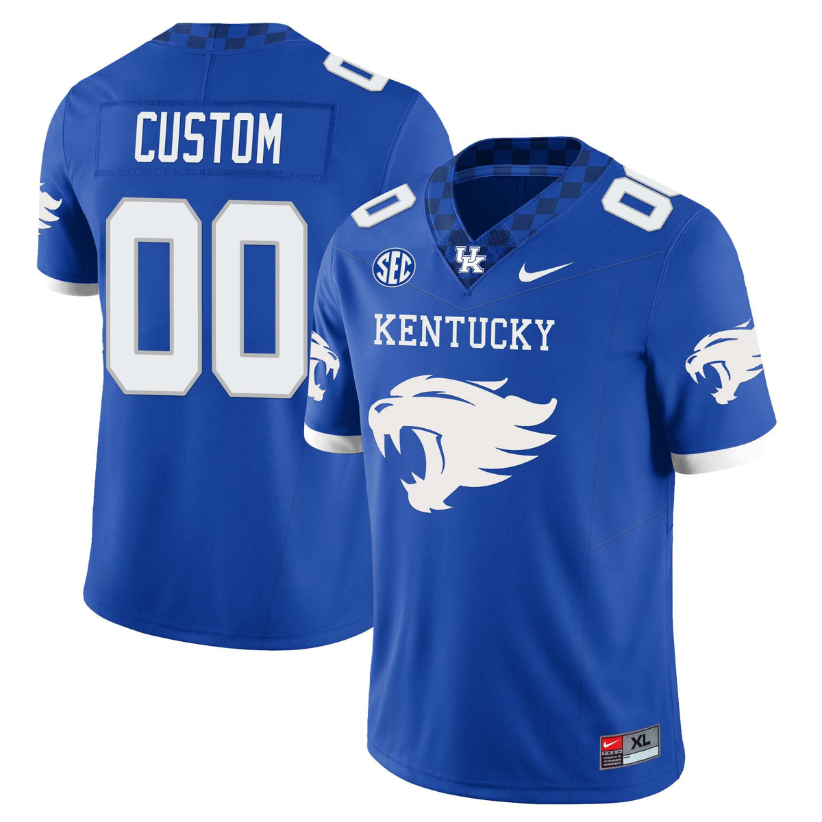 Men's Kentucky Wildcats Football Limited Custom Jersey – Wildcats Logo