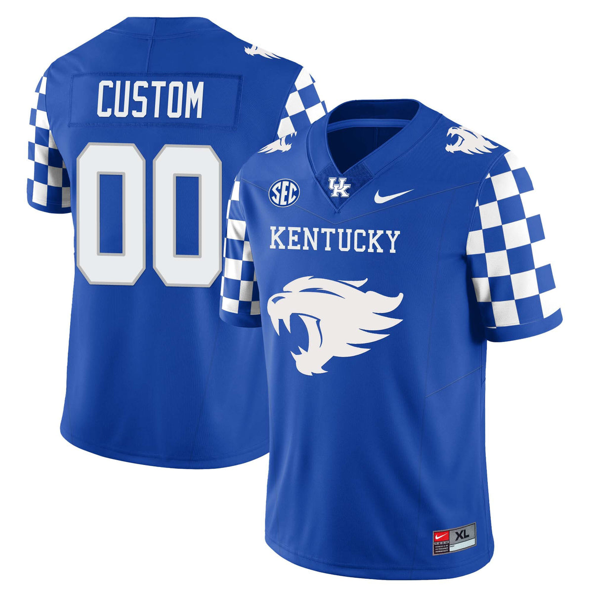 Men's Kentucky Wildcats Football Limited Custom Jersey – Wildcats Logo