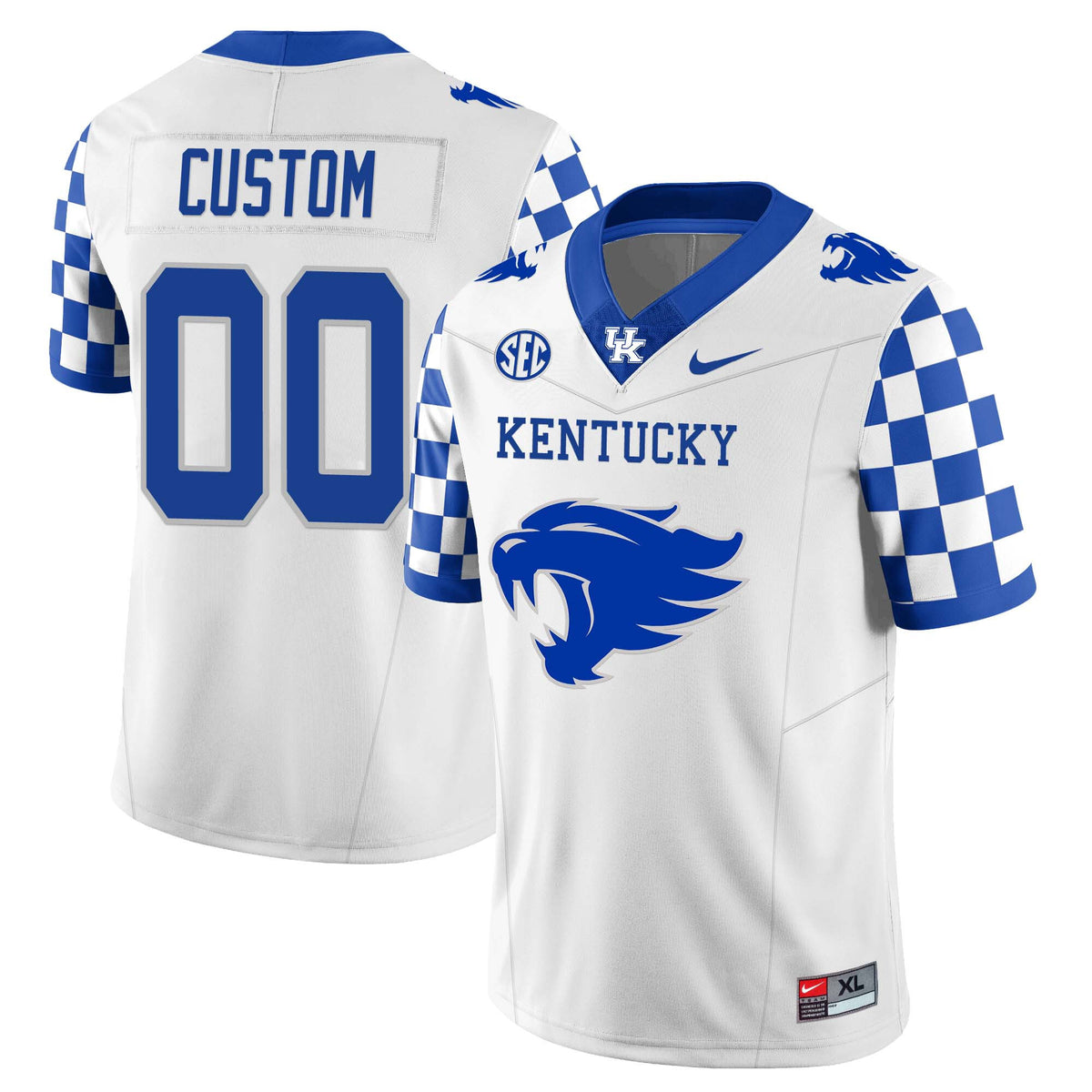 Men's Kentucky Wildcats Football Limited Custom Jersey – Wildcats Logo