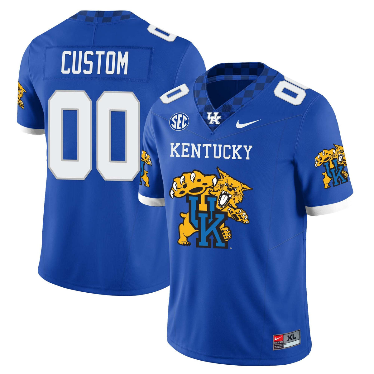 Men's Kentucky Wildcats Football Limited Custom Jersey – Wildcats Logo