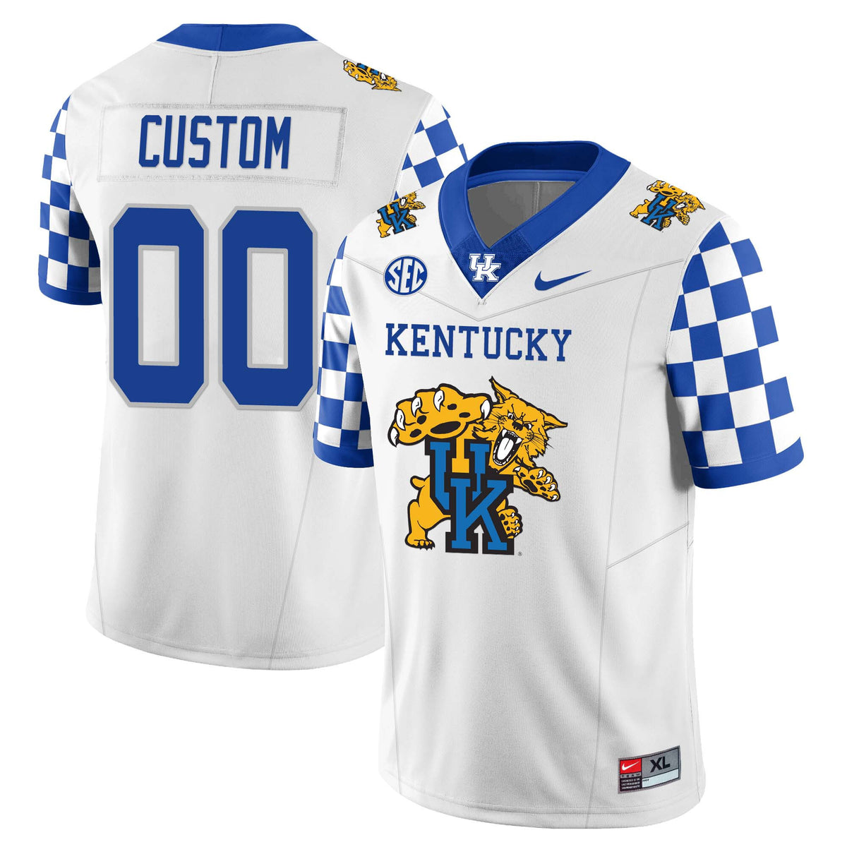 Men's Kentucky Wildcats Football Limited Custom Jersey – Wildcats Logo