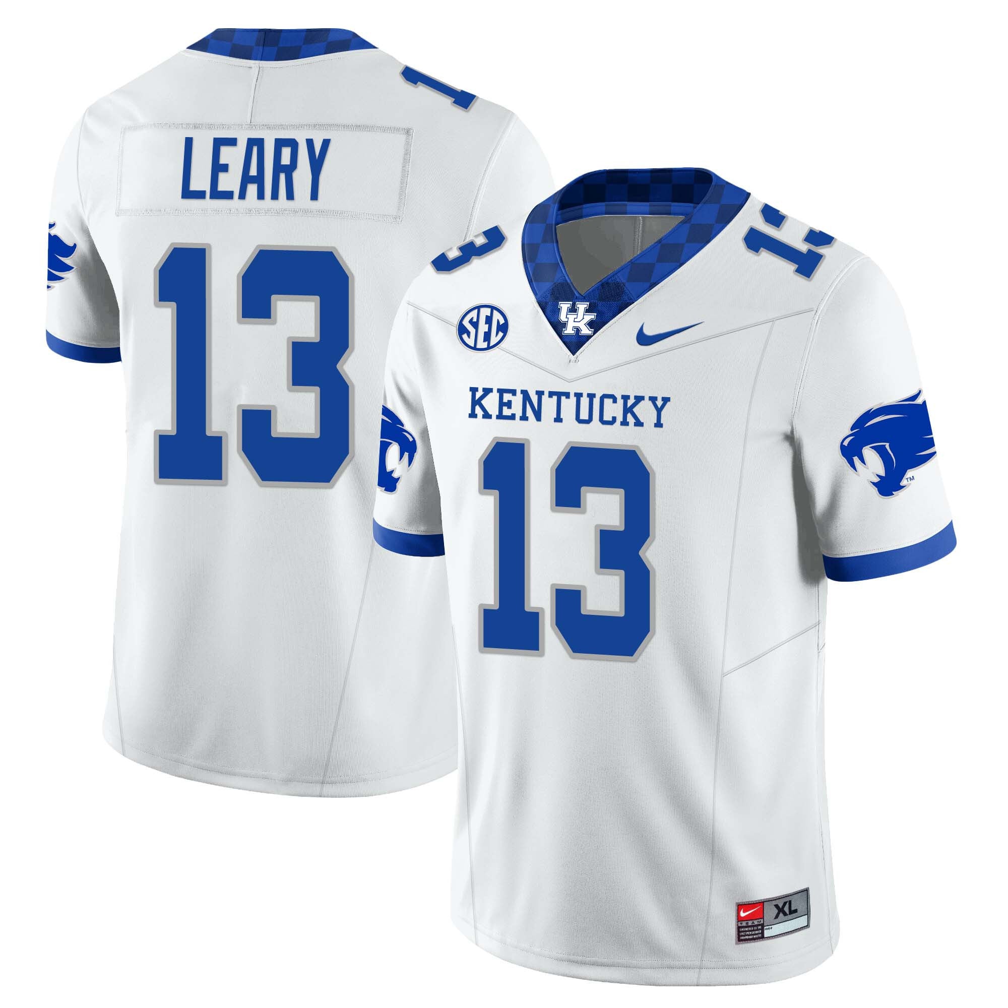 Men’s Kentucky Wildcats Football Jersey – All Stitched