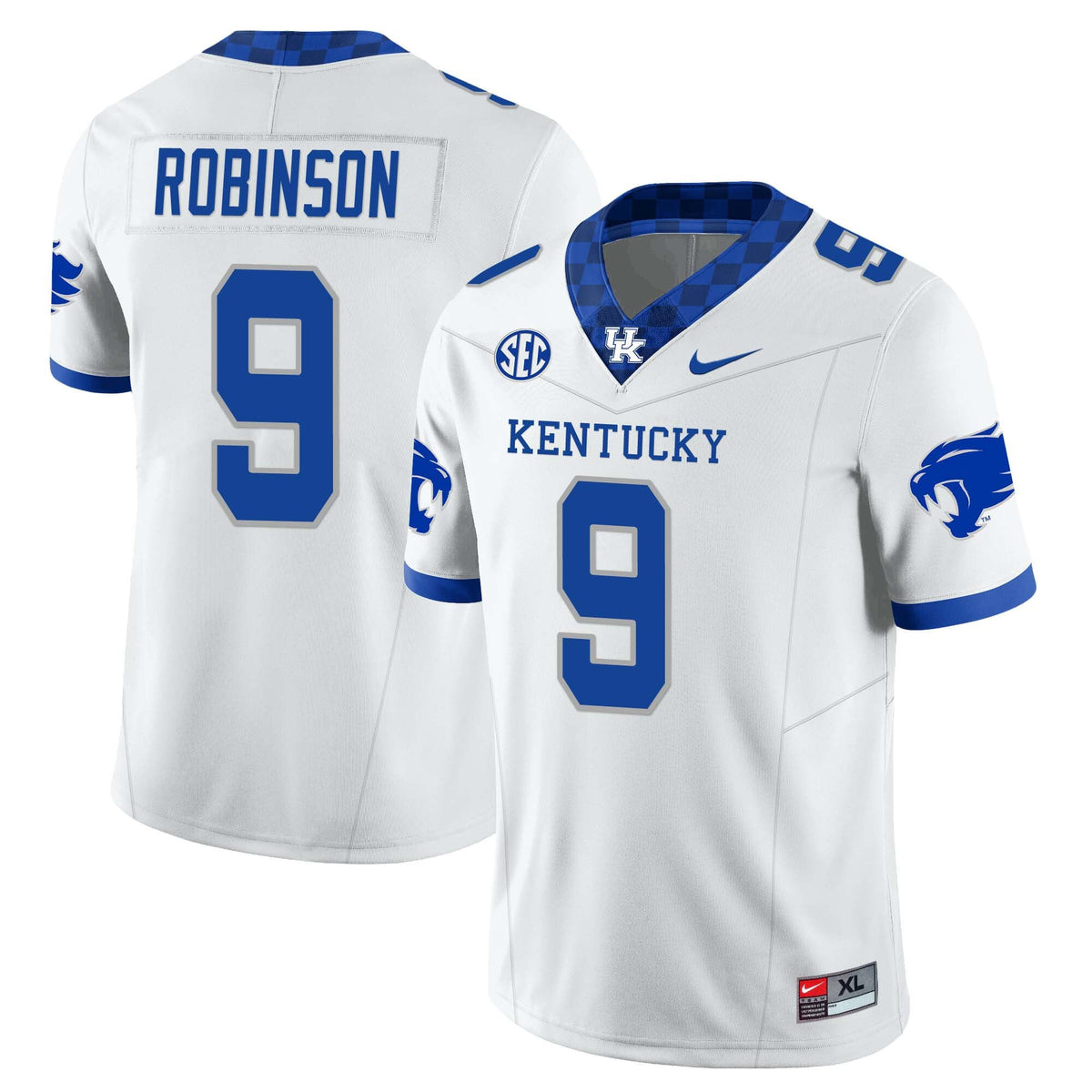Menâ€™s Kentucky Wildcats Football Jersey â€“ All Stitched