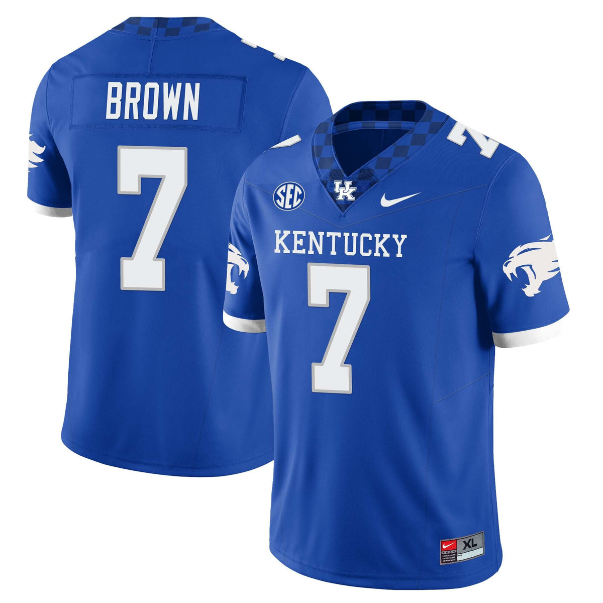 Menâ€™s Kentucky Wildcats Football Jersey â€“ All Stitched